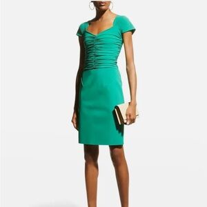 Chiara Boni La Petite Robe Cristal Ruched Sweetheart Mini Dress EU 38 size 2